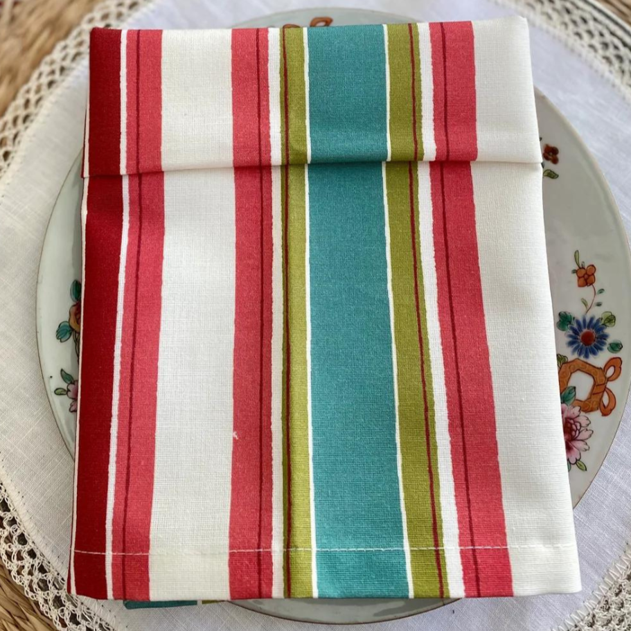 Servilleta de Algodón Estampado Cassis