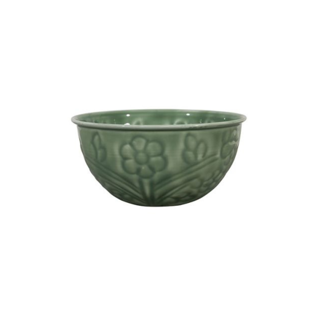 Bowl Floral Verde Salvia