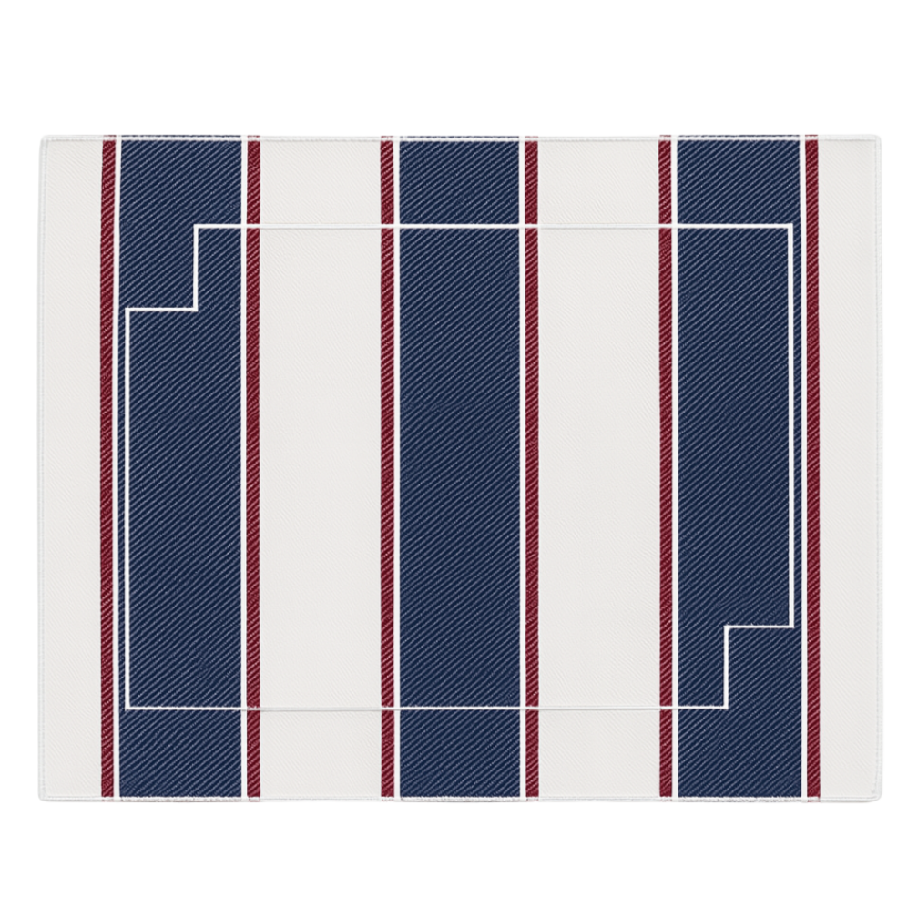 Mantel Individual Resinado Rectangular Cap Breton Set/2