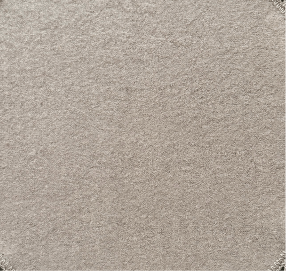 Bajoplato de Lana Beige con Puntilla - La Compañía Francesa