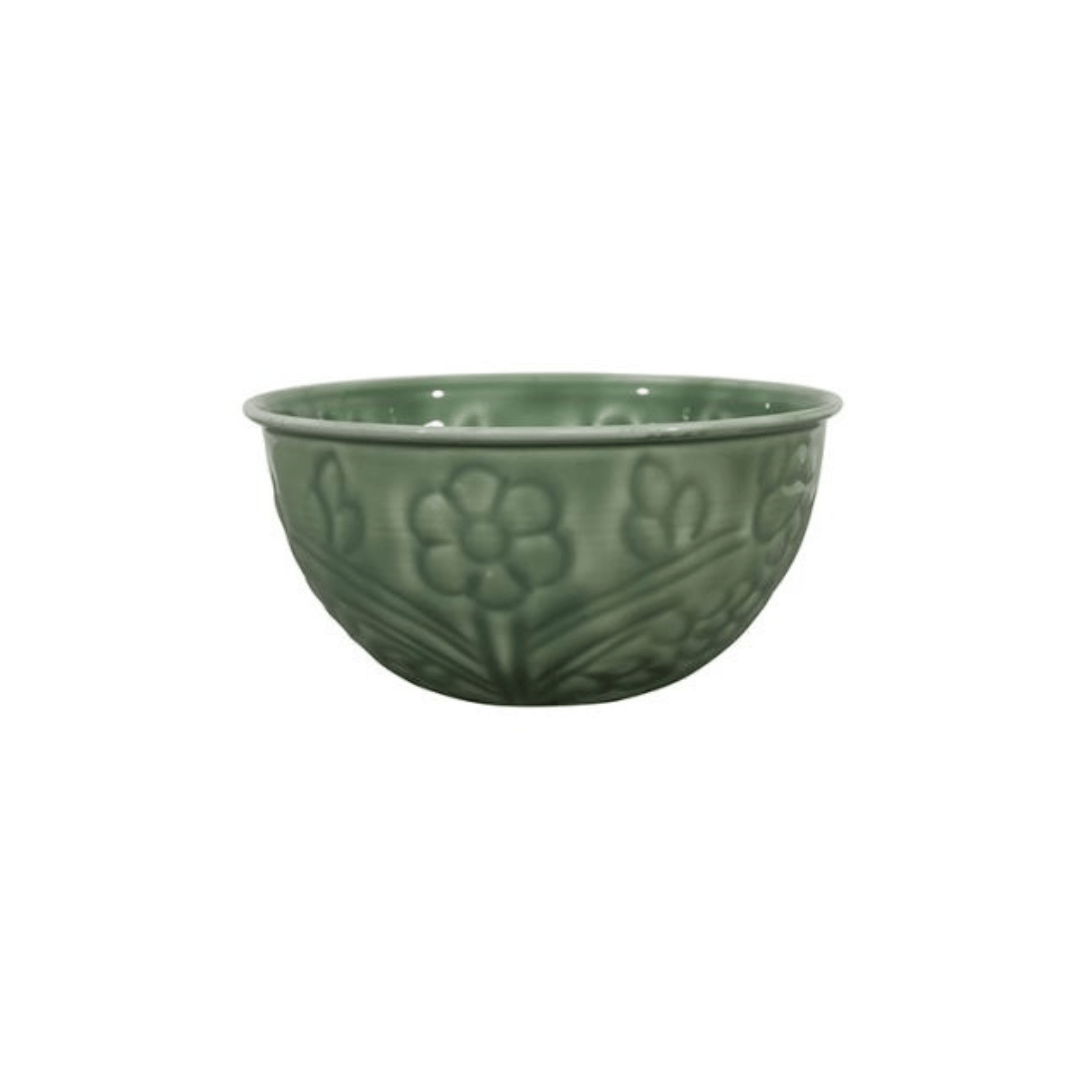 Bowl Floral Verde Salvia - La Compañía Francesa