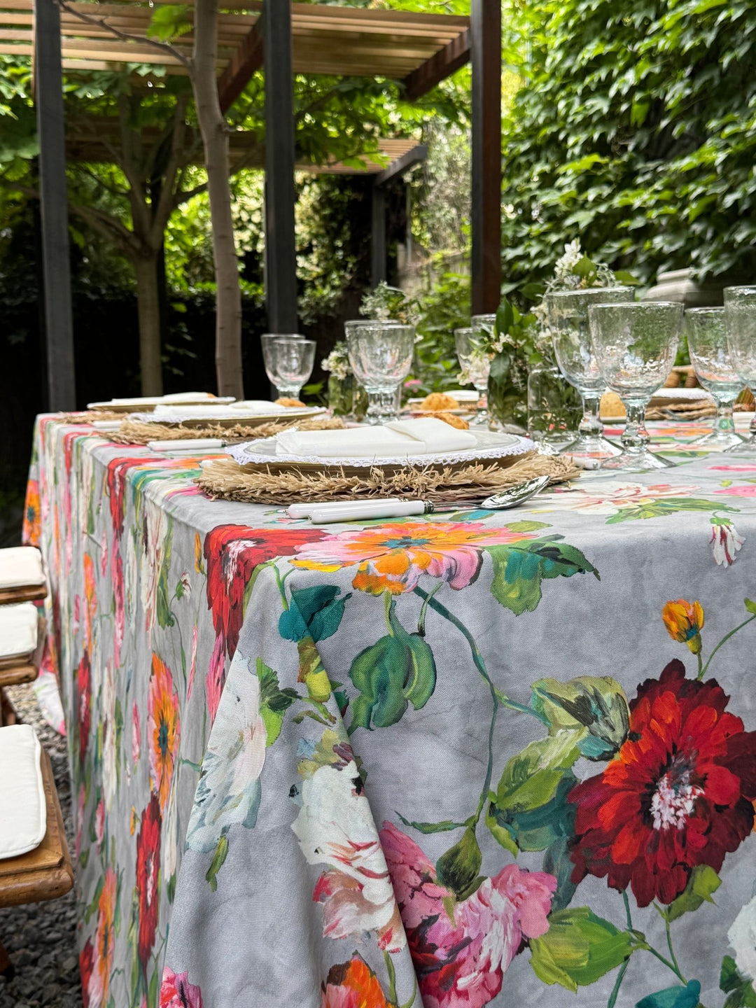 Mantel Estampado Acquarelle - La Compañía Francesa