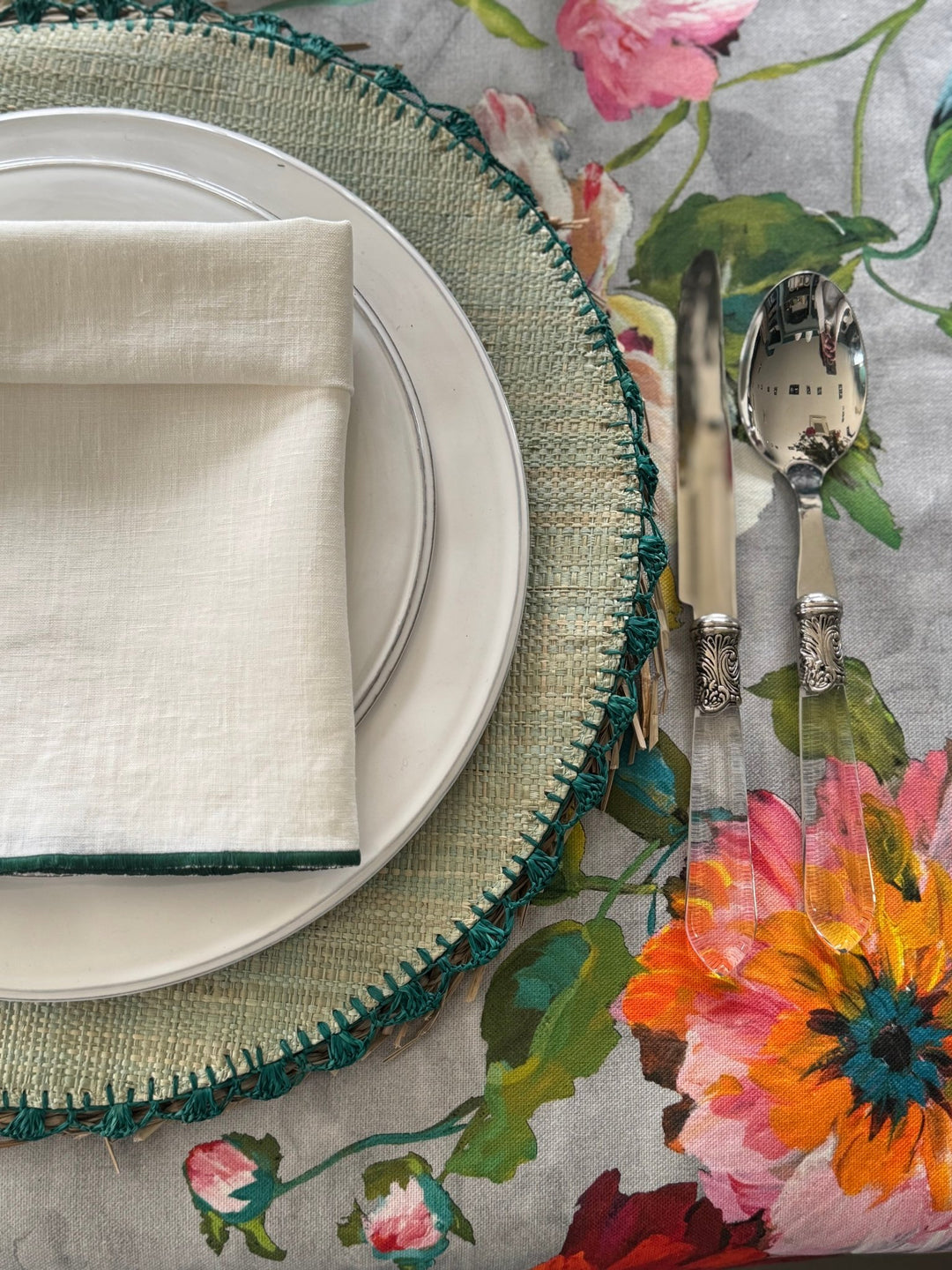 Mantel Estampado Acquarelle - La Compañía Francesa