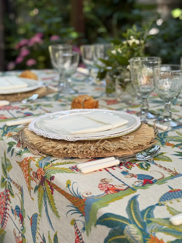 Mantel Estampado Bali - La Compañía Francesa