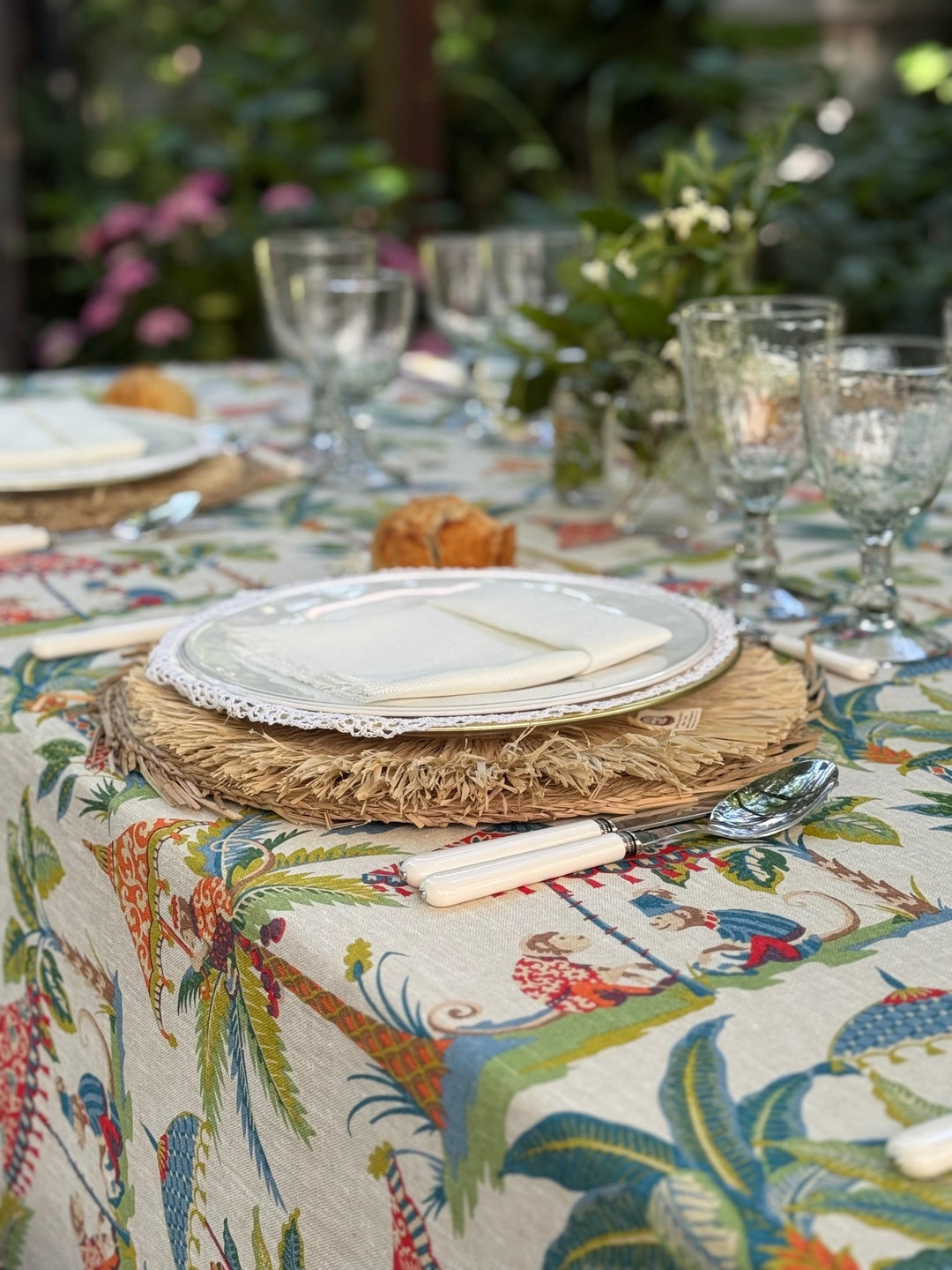 Mantel Estampado Bali - La Compañía Francesa