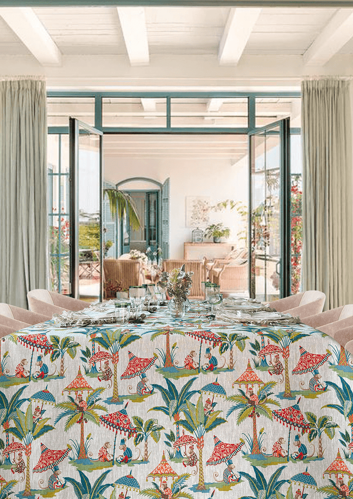 Mantel Estampado Bali - La Compañía Francesa