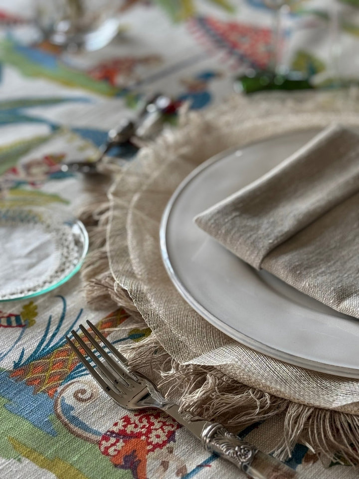 Mantel Estampado Bali - La Compañía Francesa