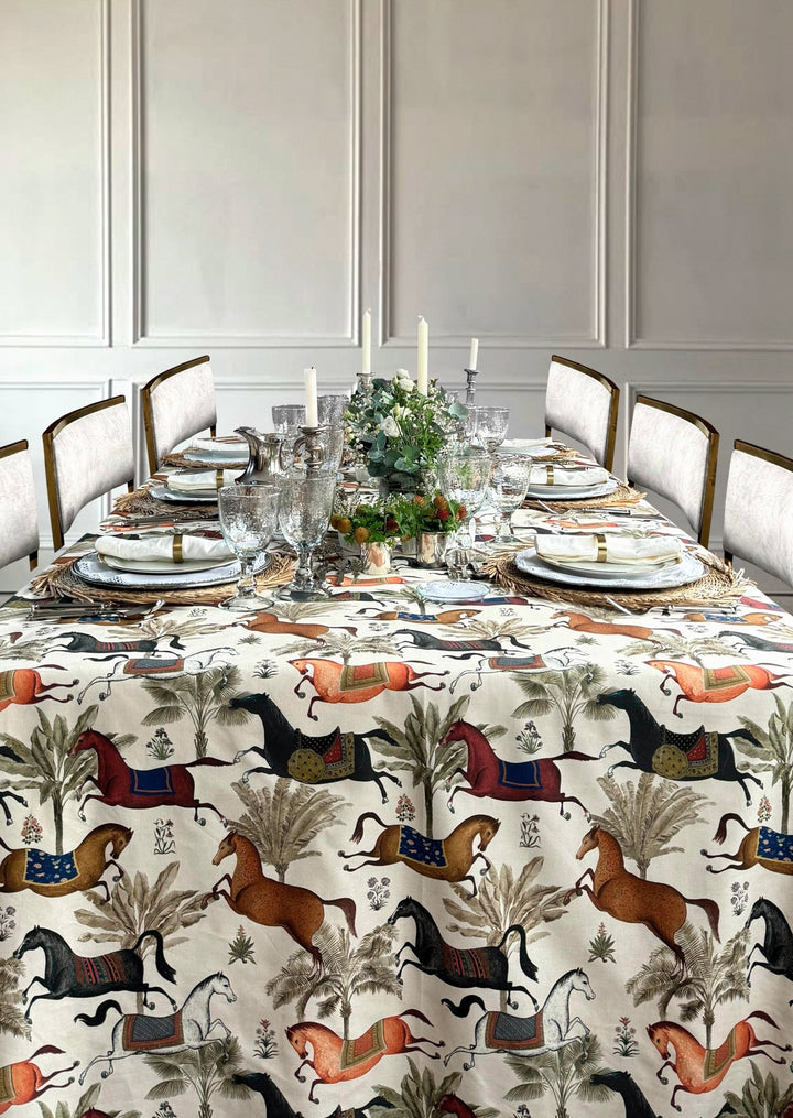 Mantel Estampado Cavaliers - La Compañía Francesa