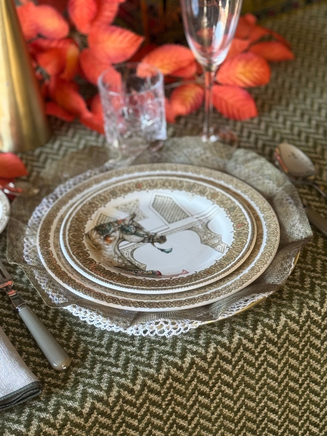 Mantel Estampado Evergreen - La Compañía Francesa