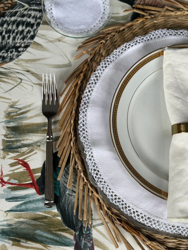 Mantel Estampado Faisanes - La Compañía Francesa