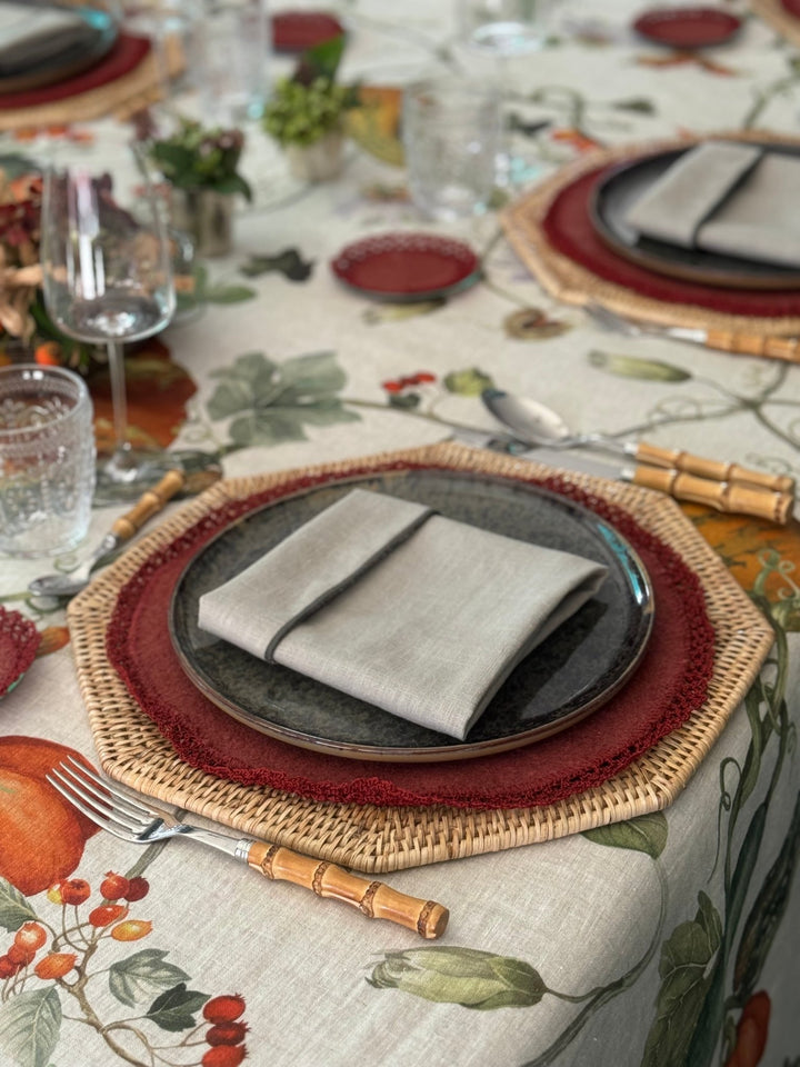 Mantel Estampado Jardin d´Automne - La Compañía Francesa