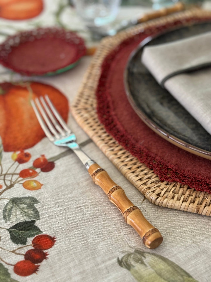 Mantel Estampado Jardin d´Automne - La Compañía Francesa