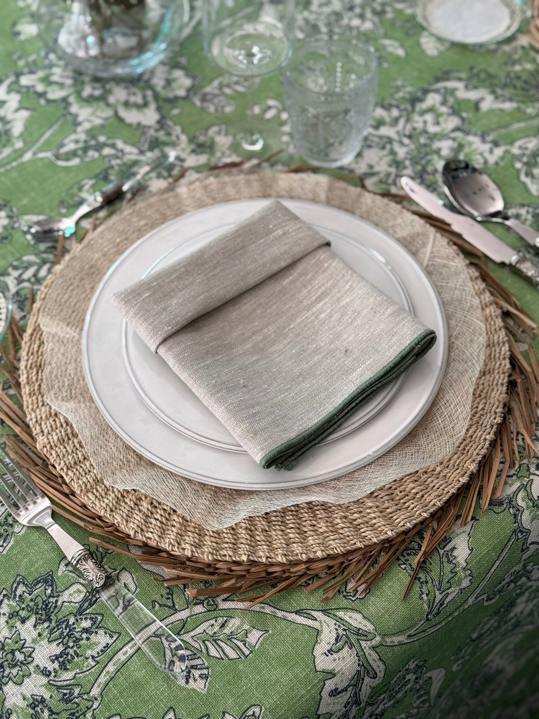 Mantel Estampado Kerala - La Compañía Francesa