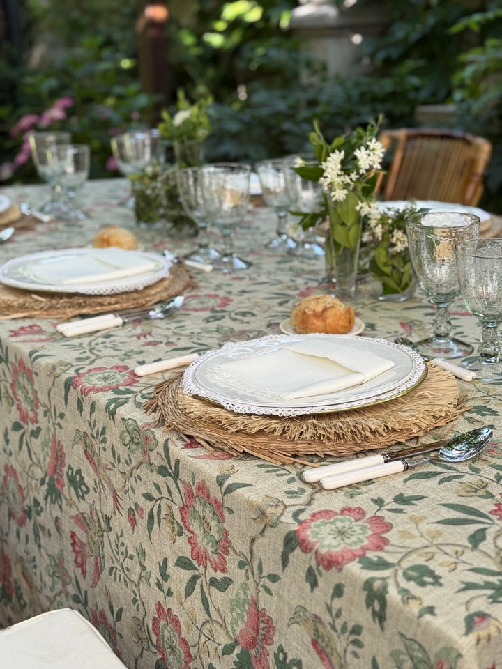 Mantel Estampado La Vie en Rose - La Compañía Francesa