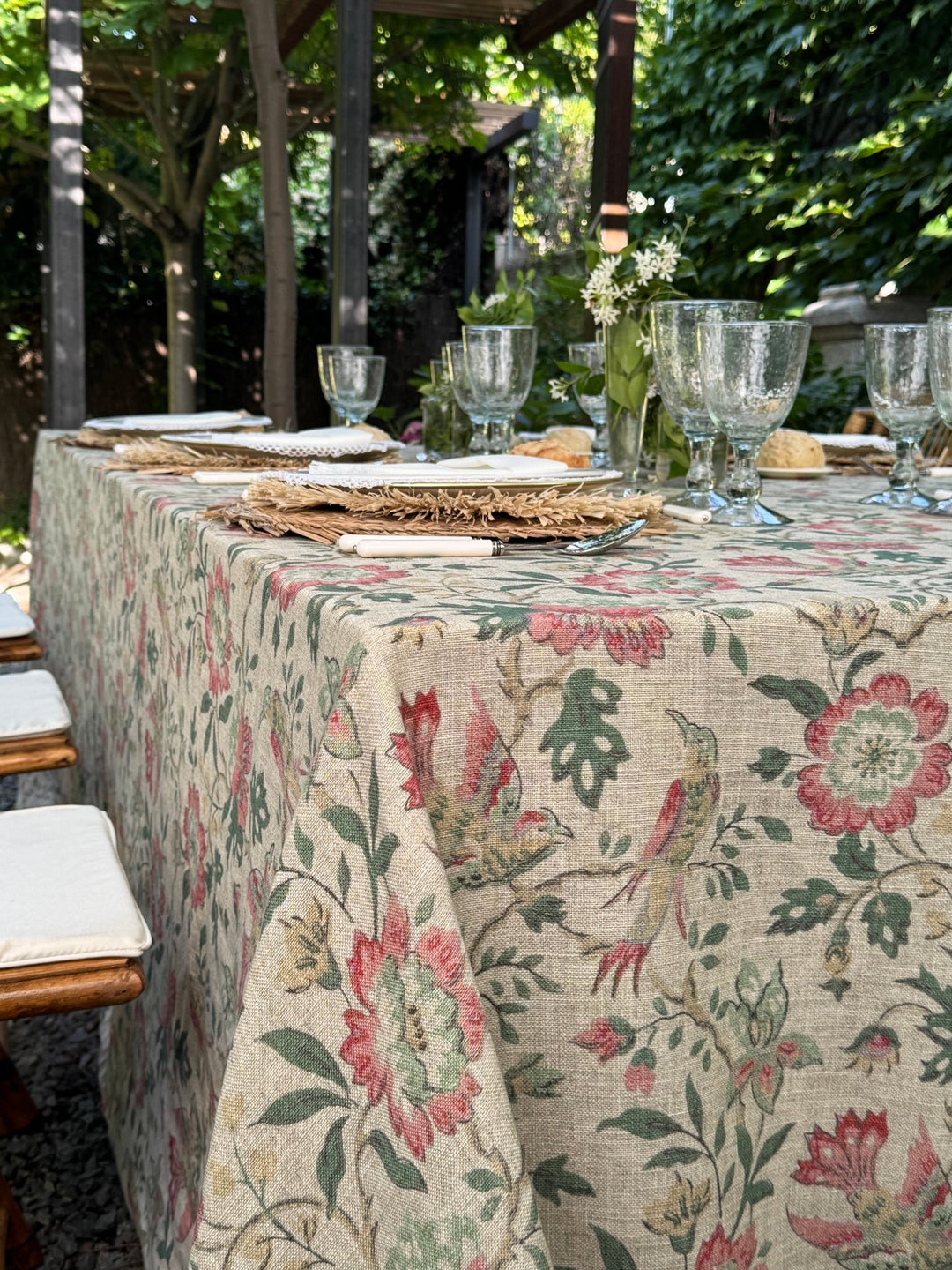 Mantel Estampado La Vie en Rose - La Compañía Francesa