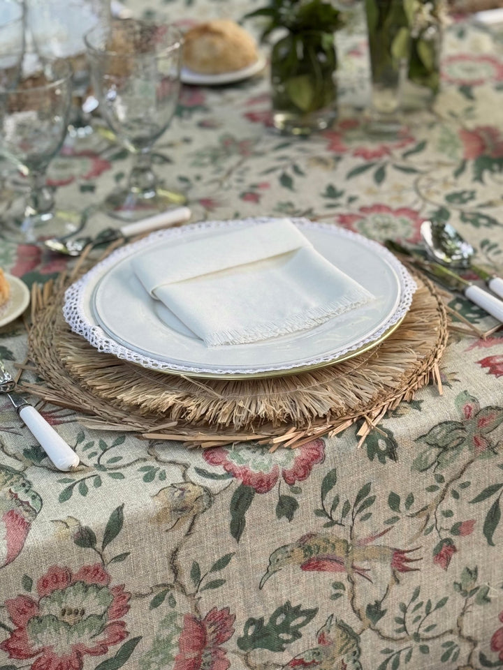 Mantel Estampado La Vie en Rose - La Compañía Francesa