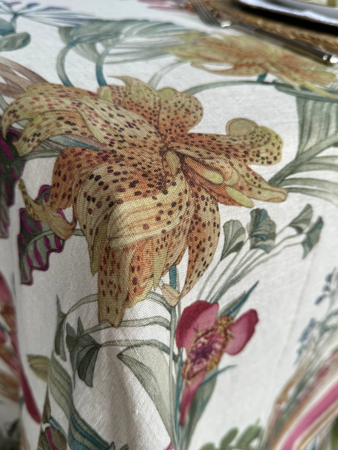 Mantel Estampado Lago Como - La Compañía Francesa