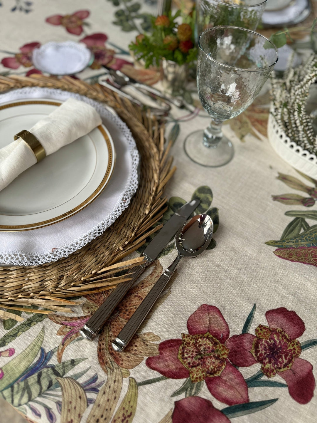 Mantel Estampado Lago Como - La Compañía Francesa