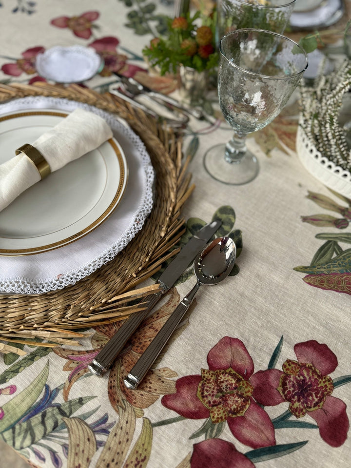 Mantel Estampado Lago Como - La Compañía Francesa