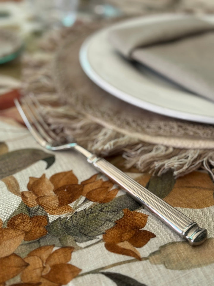 Mantel Estampado Lino Brume d’Or - La Compañía Francesa