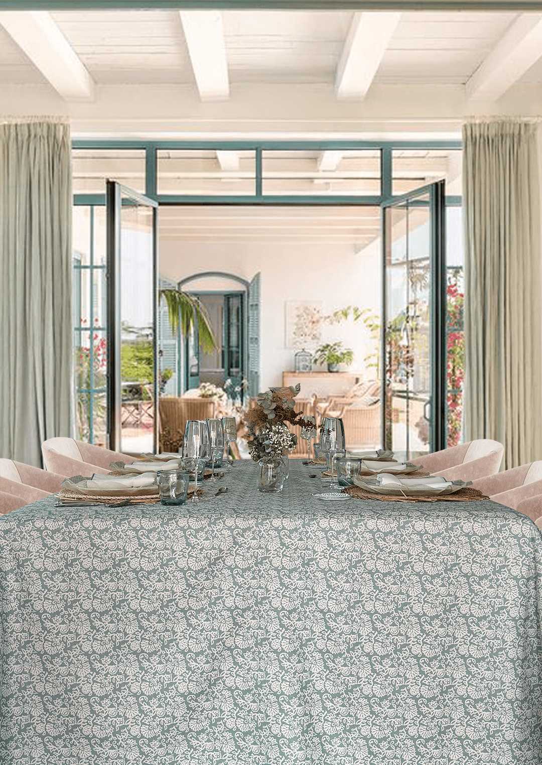 Mantel Estampado Michelle - La Compañía Francesa