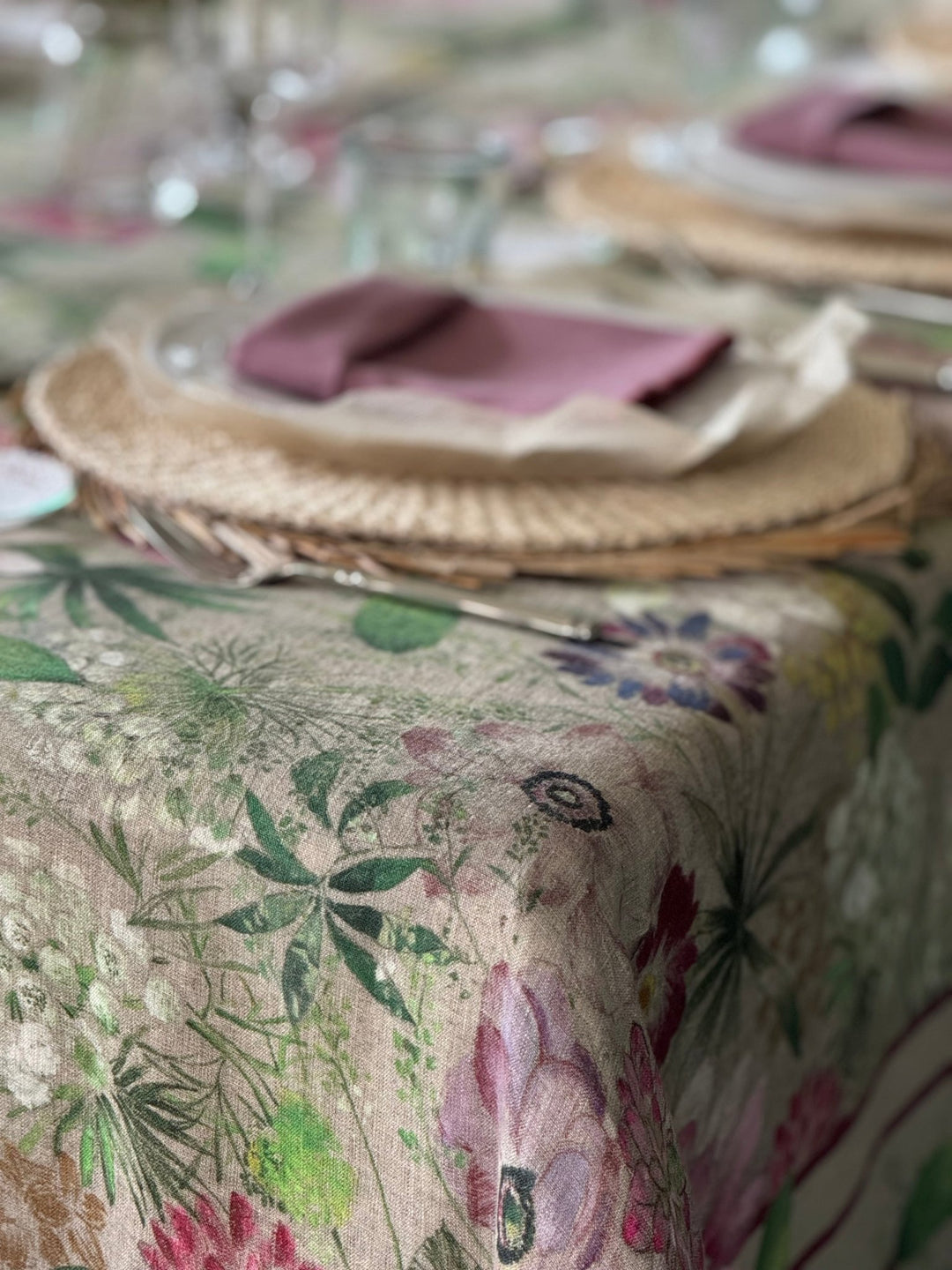 Mantel Estampado Milflores - La Compañía Francesa