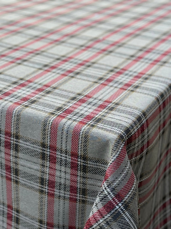 Mantel Estampado Tweed Tartán - La Compañía Francesa