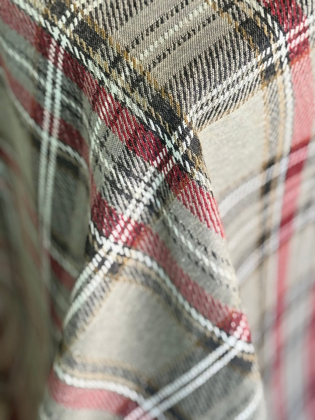 Mantel Estampado Tweed Tartán - La Compañía Francesa