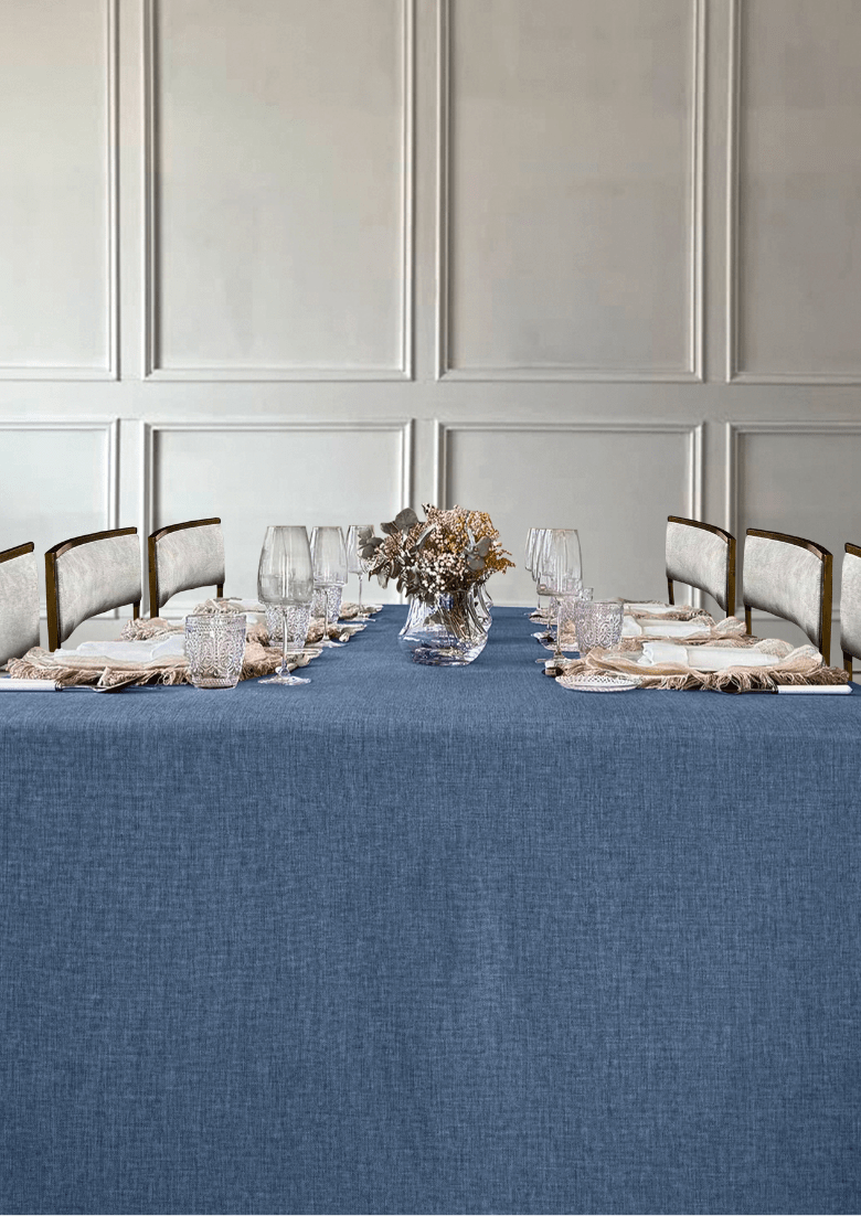 Mantel Kairo Azul Oscuro - La Compañía Francesa