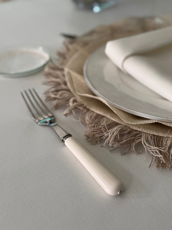 Mantel Kairo Blanco - La Compañía Francesa