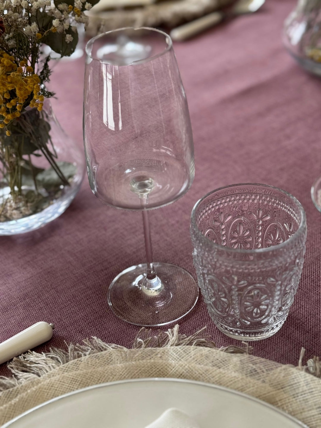 Mantel Kairo Rosa Palo - La Compañía Francesa