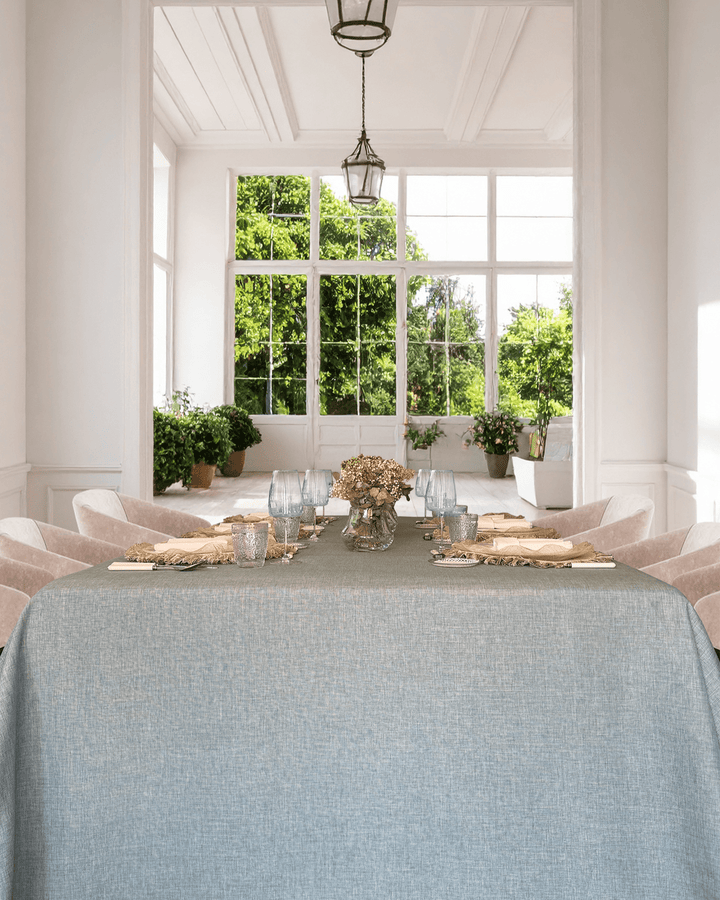 Mantel Kairo Verde Agua - La Compañía Francesa