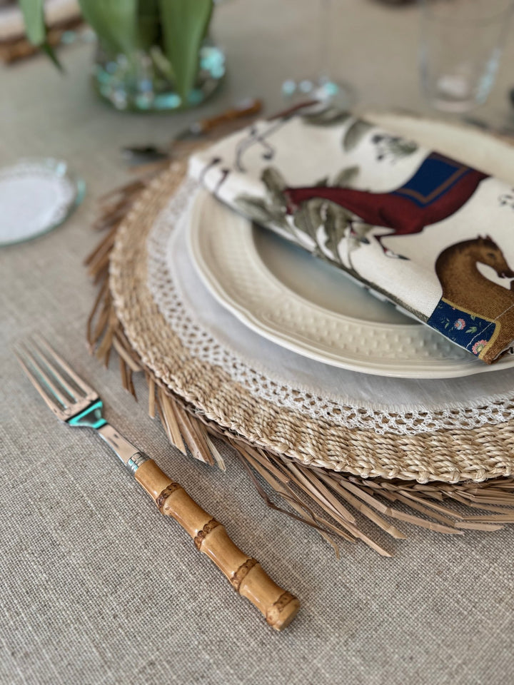 Mantel Resinado Lino - La Compañía Francesa