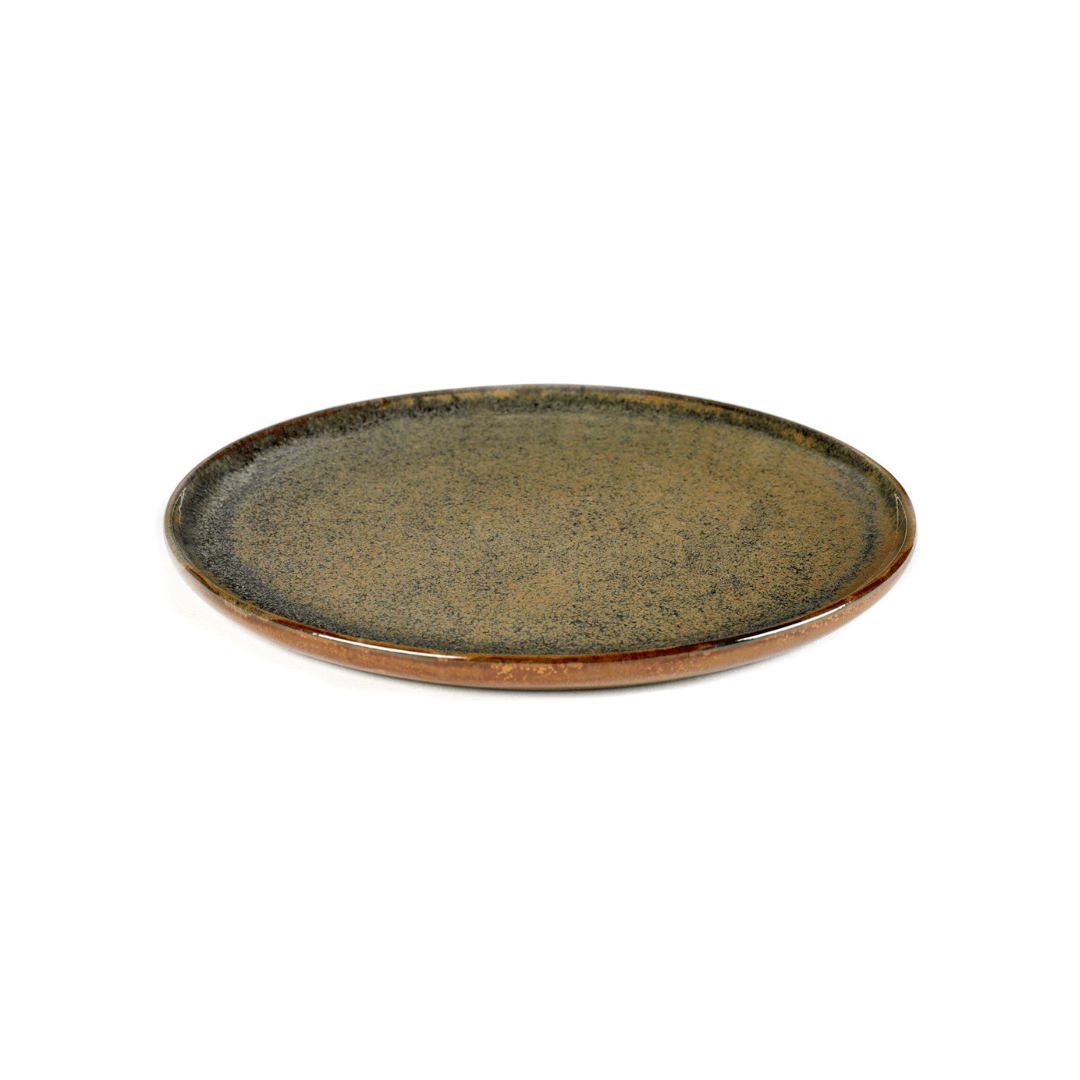 Plato Llano Indi Gris Set/4 - La Compañía Francesa