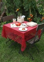 Porta Cubiertos de Abacá Marfil - La Compañía Francesa