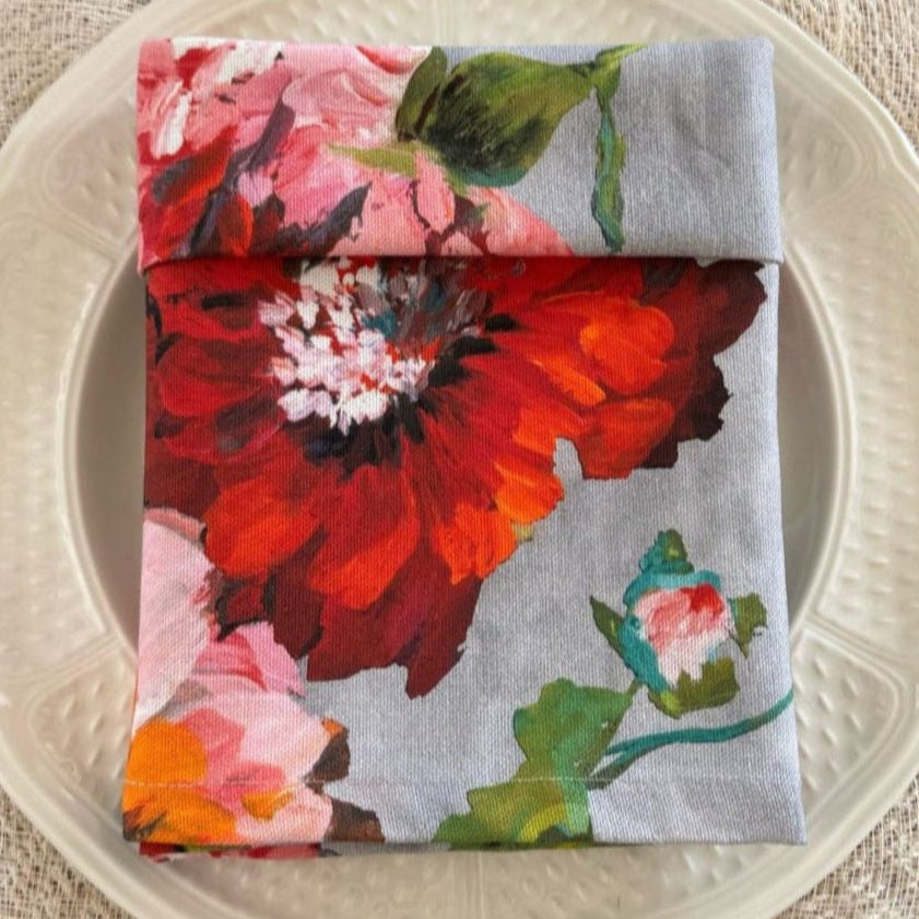 Servilleta de Algodón Estampado Acquarelle - La Compañía Francesa