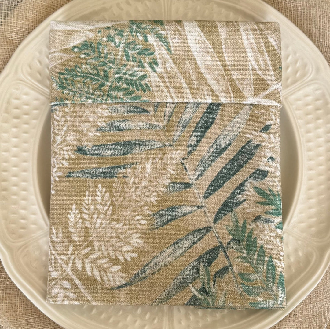 Servilleta de Algodón Estampado Cote Jardin - La Compañía Francesa