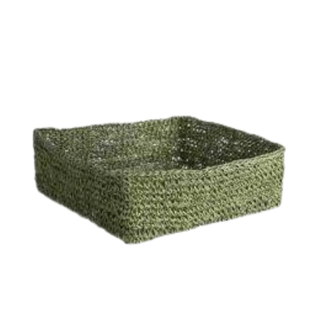 Servilletero Artesanal XL Verde - La Compañía Francesa