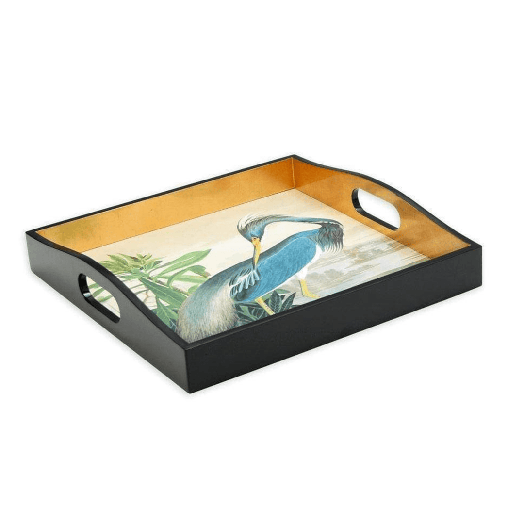 Bandeja Lacada Blue Flamingo - La Compañía Francesa