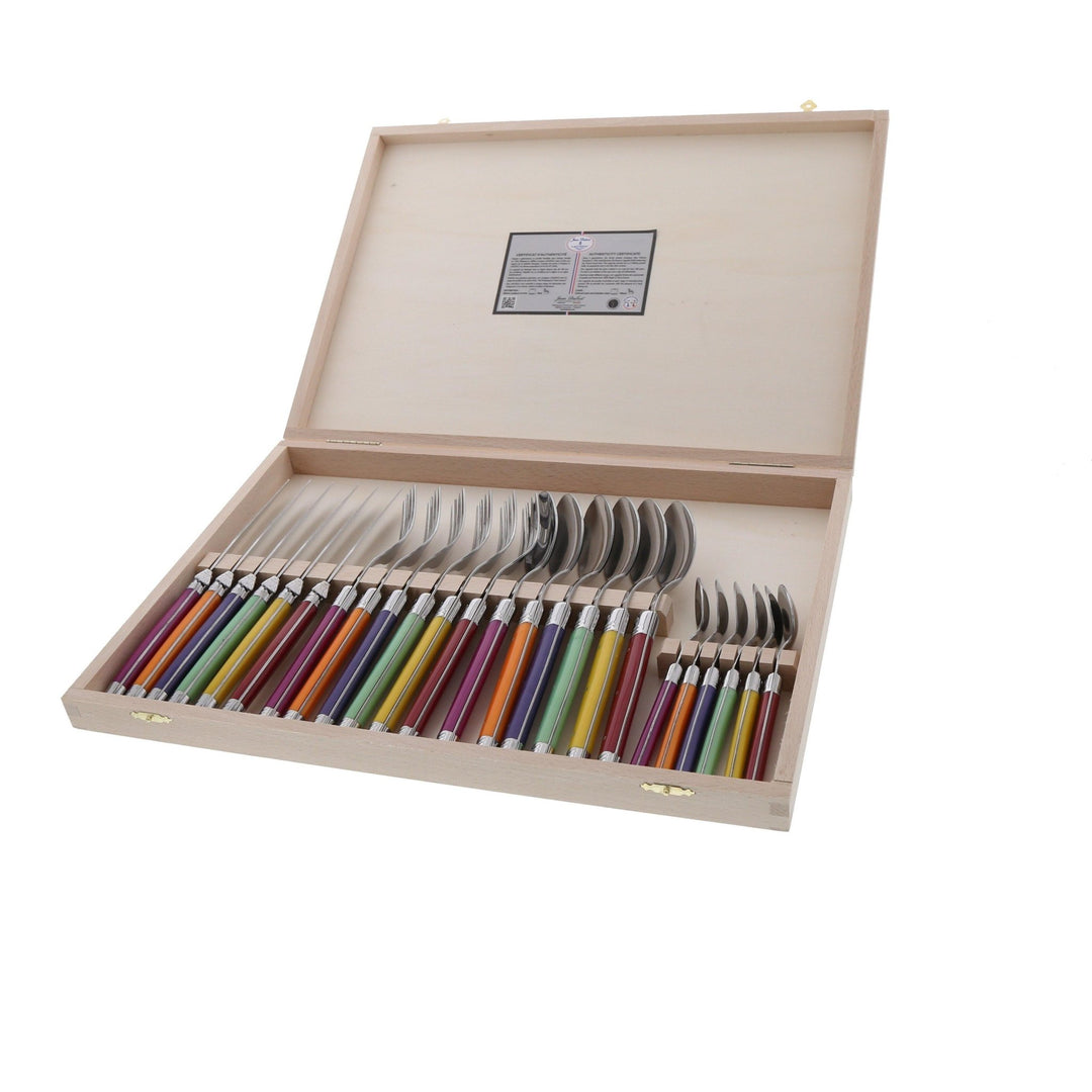 Cubertería Laguiole Colores - La Compañía Francesa