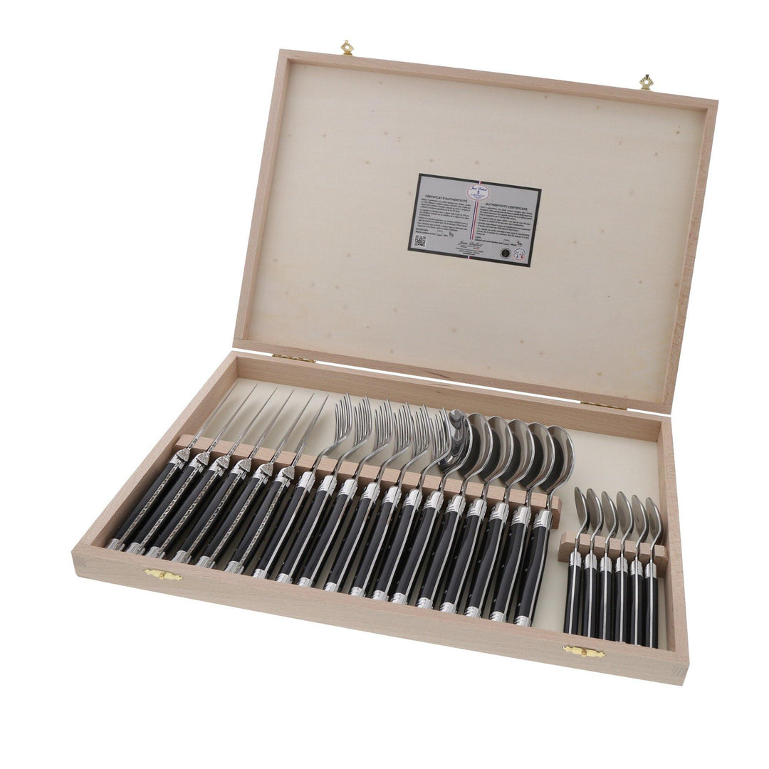 Cubertería Laguiole Negra - La Compañía Francesa