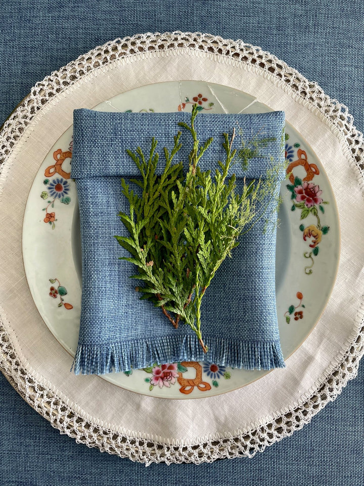 Mantel Kairo Azul Claro - La Compañía Francesa