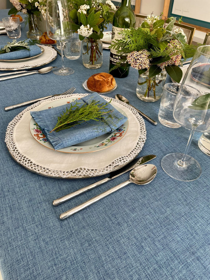 Mantel Kairo Azul Claro - La Compañía Francesa