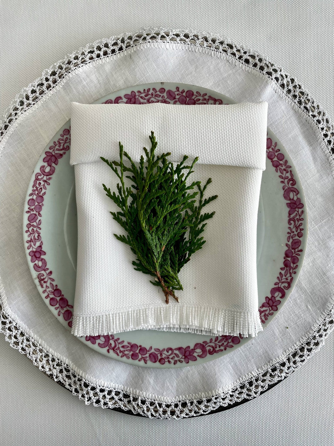 Mantel Kairo Blanco - La Compañía Francesa