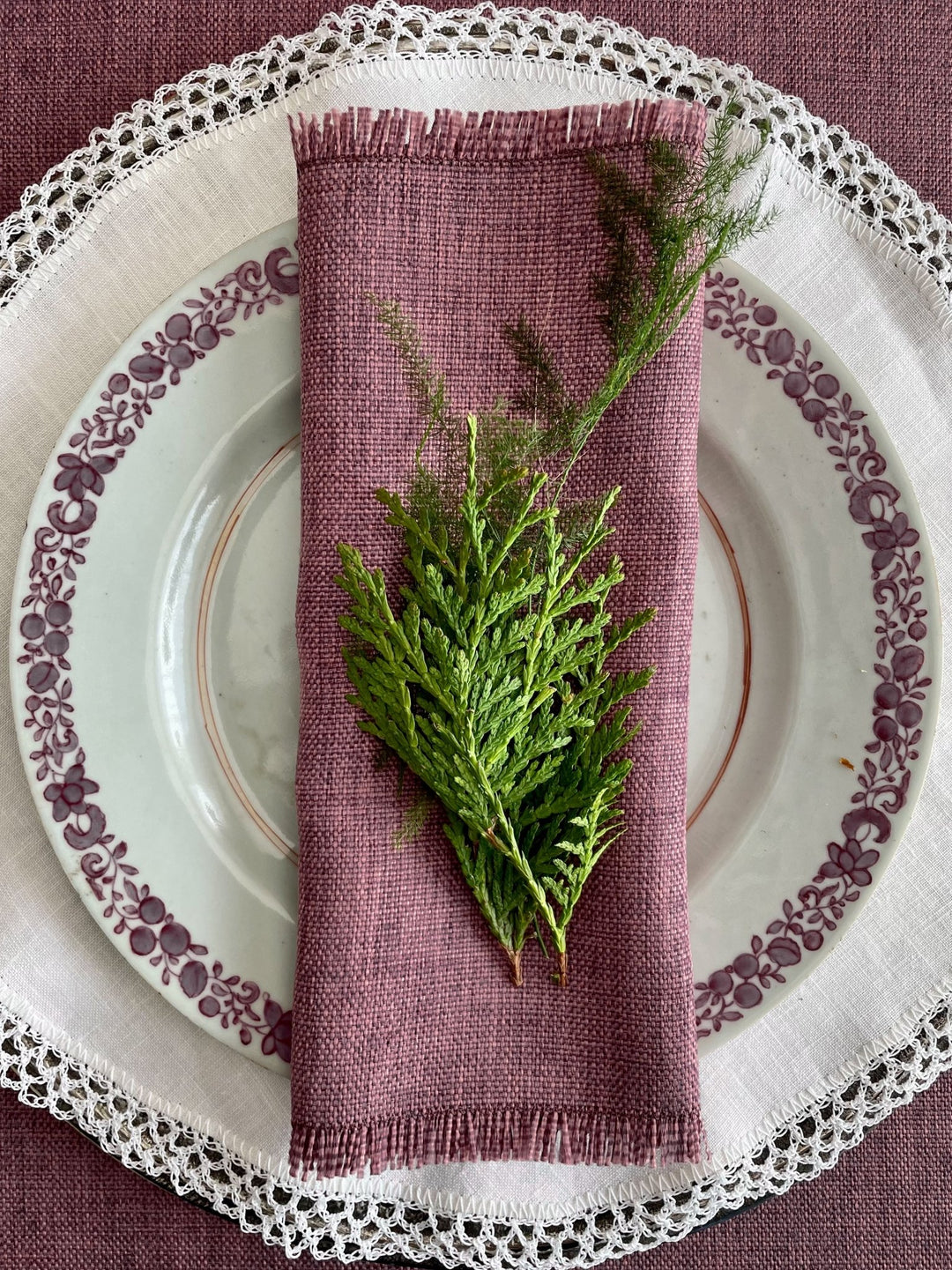 Mantel Kairo Rosa Palo - La Compañía Francesa