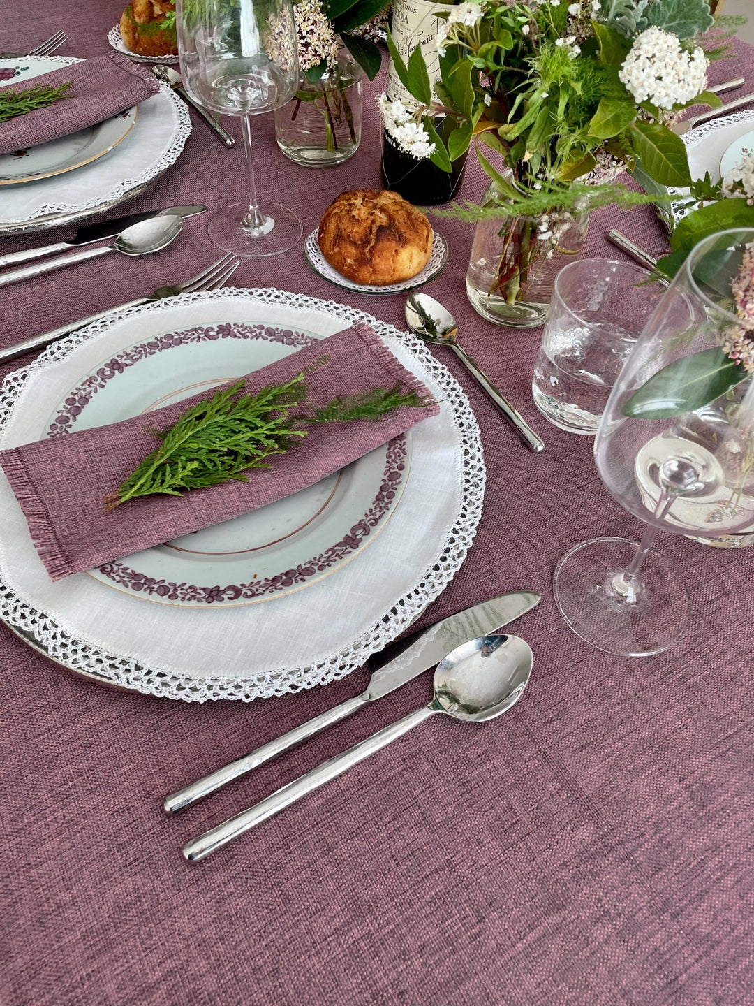 Mantel Kairo Rosa Palo - La Compañía Francesa