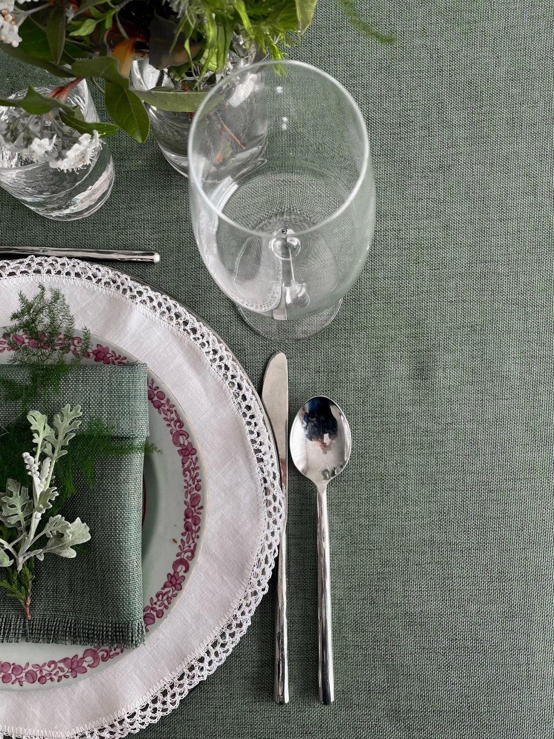 Mantel Kairo Verde Oscuro - La Compañía Francesa