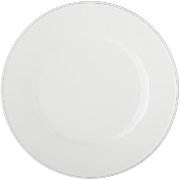 Platos Llanos Constance Blanco Set/6 - La Compañía Francesa