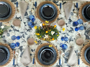 ¡Armonía en la mesa! Cómo combinar vajilla y mantel - La Compañía Francesa