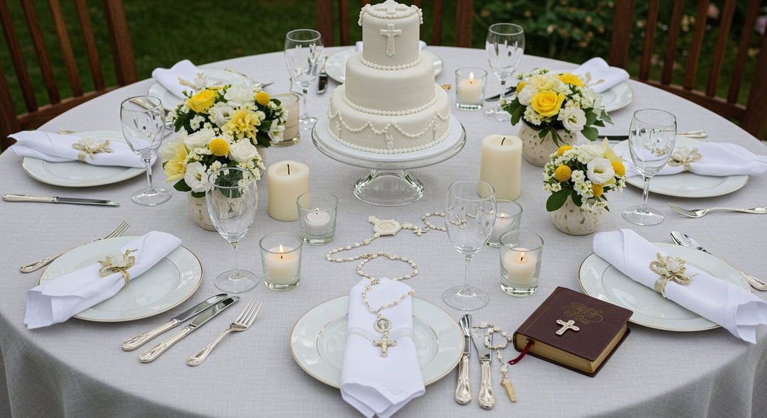 ¿Cómo decorar una mesa de comunión? - La Compañía Francesa